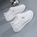New spring/autumn women's chunky sole white sneakers - versatile women's athletic casual shoes, slip-on loafers