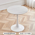 Round coffee table living room home tulip casual reception negotiation small round table casual balcony small tea table and chair combination