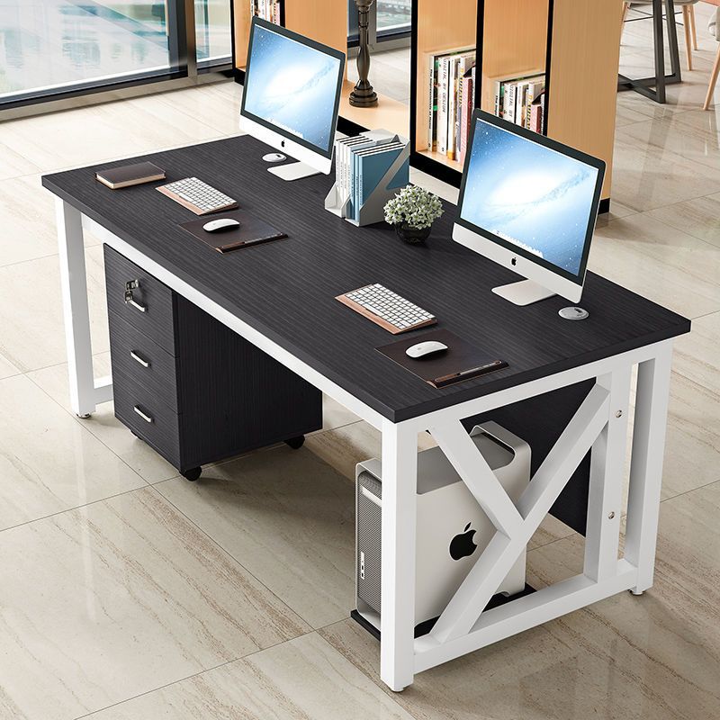 Boss desk office computer desk casual modern for home study desk staff double employee workstation special writing desk