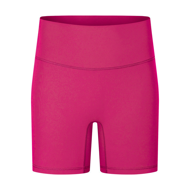 New arrival: seamless, barely-there yoga shorts - double-sided brushed, compression fit, workout & fitness capri leggings for women (model: dk067)