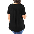 summer european and american cross-border new women's plus size short sleeve pullover lace pleated t-shirt with waist tie