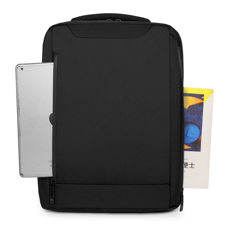 Business Commuter Men's Backpack Large Capacity Laptop Bag Printable Logo Casual Backpack Men's