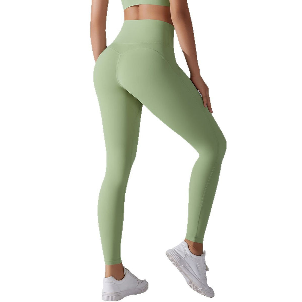 High-waisted, figure-hugging, butt-lifting yoga pants with a barely-there feel. antibacterial, no-ride-up, quick-drying leggings, perfect for running and fitness. custom manufacturing available