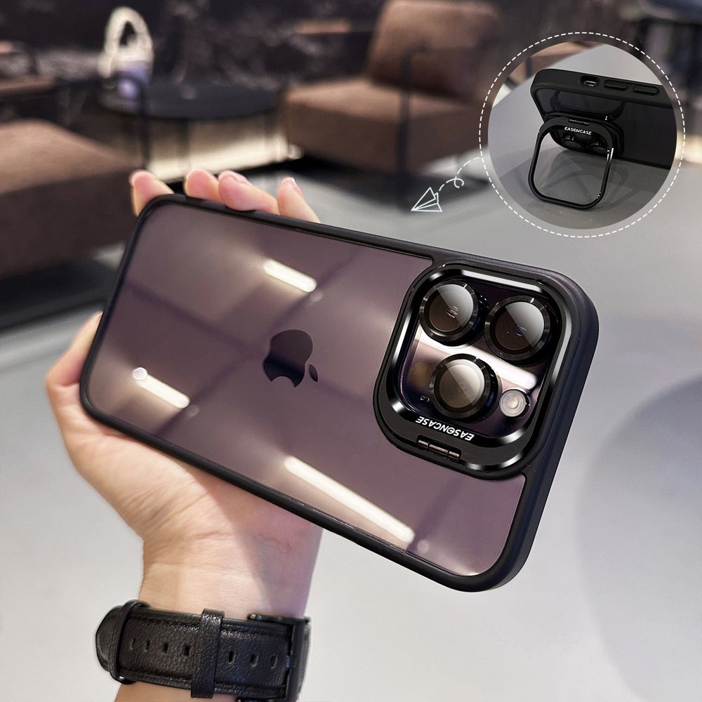 U1 lens cover holder suitable for iphone17pro apple 15 high transparency mobile phone case 16promax with lens film