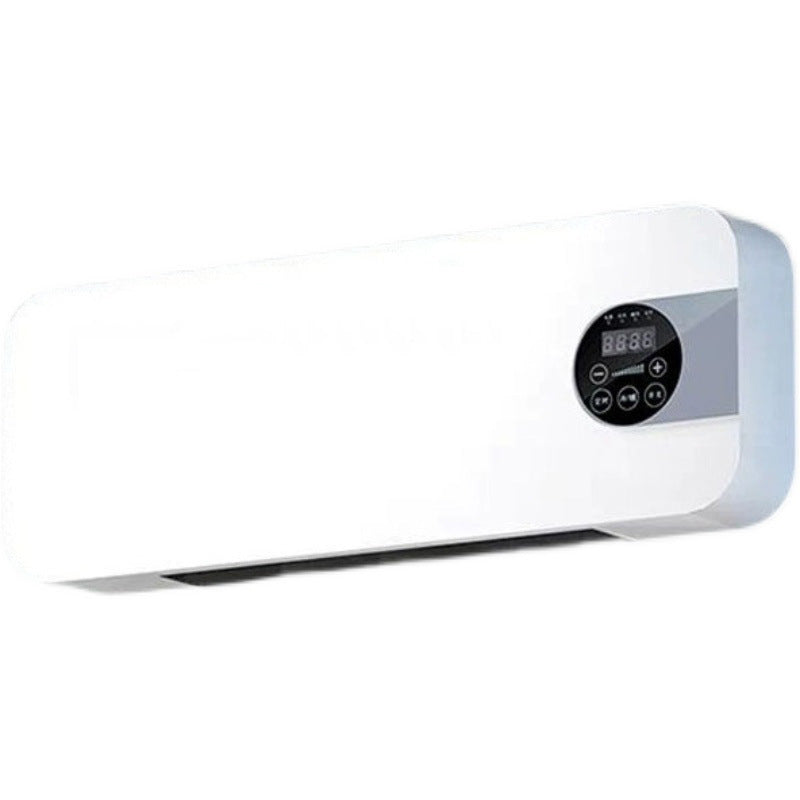 Wall-mounted fan heater - compact, waterproof, and suitable for home bathrooms and restrooms - dual-mode heating and cooling