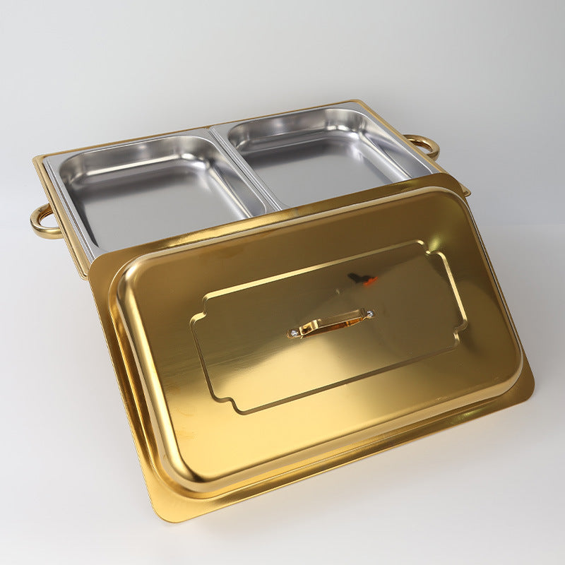 supply stainless steel alcohol stove restaurant buffet stove alcohol heated meal stove buffet stove foldable