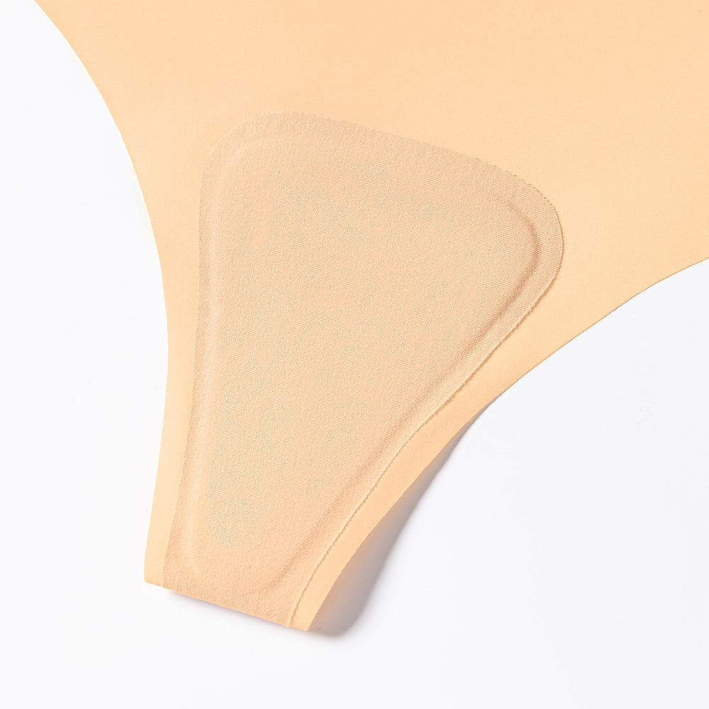 fashionhigh waist seamless anti-embarrassment underwear women's sports yoga ice silk quick-drying anti-embarrassment line women's underwear