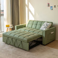 Sofa bed sofa casual dual-purpose foldable foldable cream fabric sofa multi-functional small apartment living room double