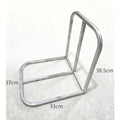 Unpainted galvanized pipe 40cm high (5 pieces)