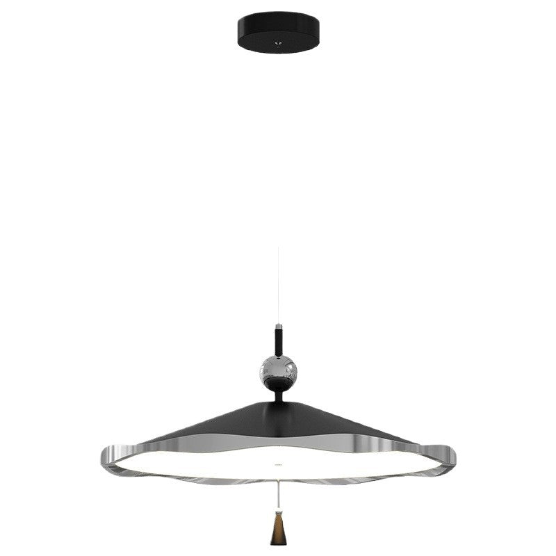 Wind chime chandelier French medieval style high-end atmosphere creative dining room light 2025 new walnut pattern restaurant