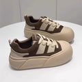 Retro maillard bread shoes women's 2026autumnew arrival super popular inseasiest for matchthick solecasual german training sneakers