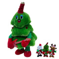 Santa claus plush toy reindeer stuffed animal girl's sleeping pillow doll christmas gift wholesale