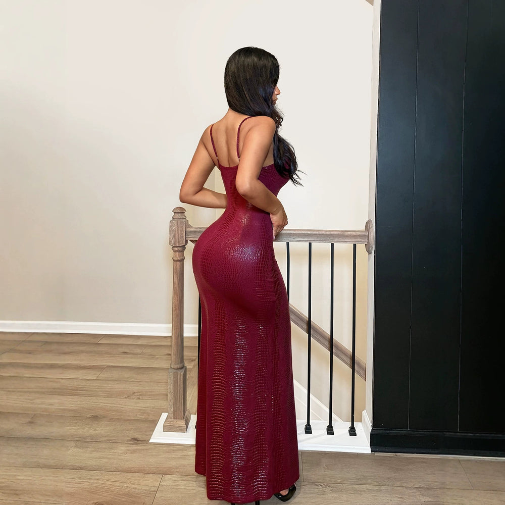 spring/summer new arrivals: sexy & spicy deep v-neck backless mini pu dress -  dropshipping available