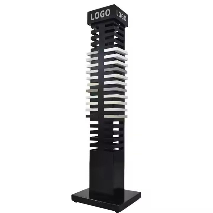 Source Factory Tile Display Rack Wood Floor Display Rack Vertical Stone Display Rack Wood Grain Brick Storage Rack
