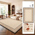 Carpet living room 2026 new retro medieval style no-wash, wipeable, waterproof and anti-fouling, maintenance-free bedroom coffee table floor mat