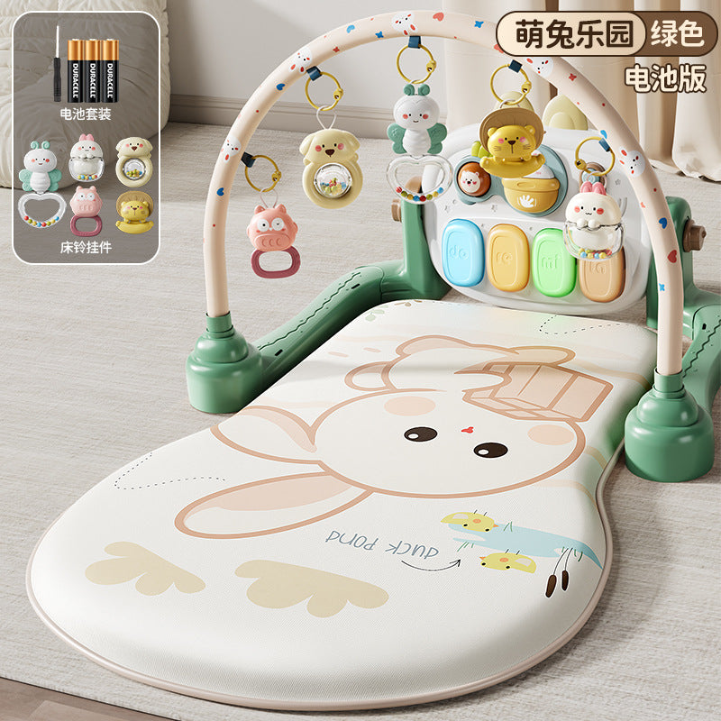 Baby toy foot pedal piano gym activity center for newborns and infants (0-1 year olds, 6 months+), educational musical early learning gift