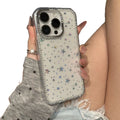 Suitable for iphone17 mobile phone case 16promax diamond protective case 15 apple 13/12 flash diamond star hard case