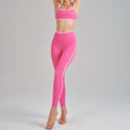 new arrival yoga clothes high waist hip lift tummy control slimming look sling beautiful back running sports intimates bra suit for women