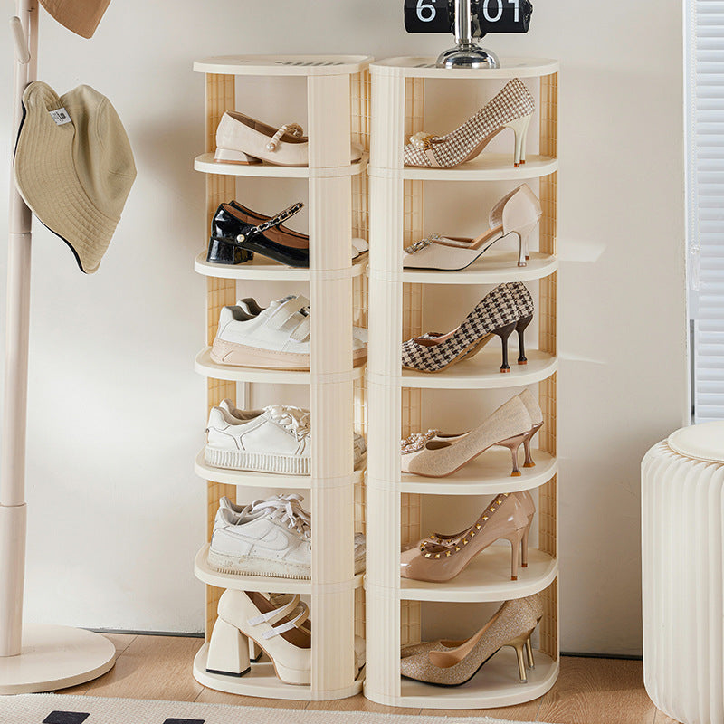 Foldable shoe rack - multi-tier shoe organizer for home, entryway, dorm room, and narrow spaces
