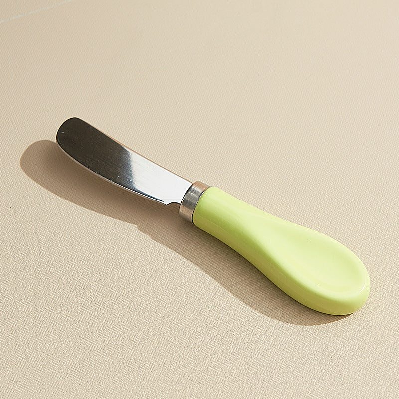 creative cheese spreading knife original cartoon style dopamine color butter knife afternoon tea spreading knife wholesale