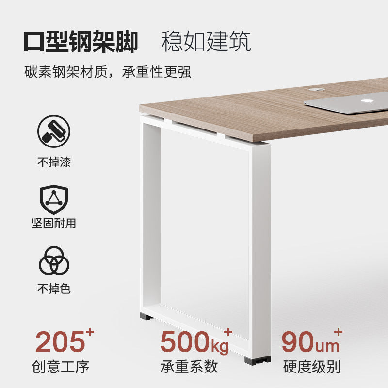 Saint li company screen office desk minimalist modern employee workstation computer desk office desk and chair combination