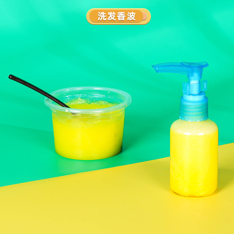 Science and technology small production DIY homemade hand sanitizer shampoo, kindergarten children's handmade material package scientific experiment
