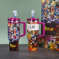 dragon ball series stanley handle car cup 304 stainless steel vacuum insulation cup outdoor portable ice cup
