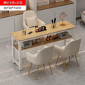 Nail art table nail art table and chair suit light luxury internet celebrity economical single japanese style imitation marble double single table