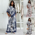 Aliexpress new fashion printed top + placement floral pants set - now shipping!
