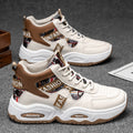 2026 new spring men's chunky sneakers - athletic, casual, trendy, breathable, bestselling, height-boosting platform shoes