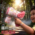New arrival: trending handheld electric angel bubble machine for kids - fully automatic bubble gun, perfect for street vending and wholesale