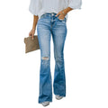 Xintang jeans women's new arrival hot-selling fashionelegantwork clothing micro-flare pants washed stretch jeans