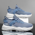 2025 new winter breathable men's shoes - lightweight, thin mesh sneakers with hollowed-out design - white student athletic shoes for men
