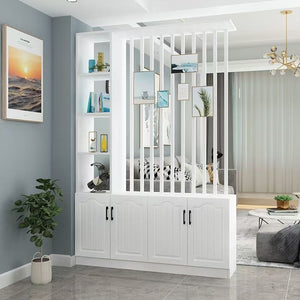 Entrance door shoe cabinet, entrance cabinet, all-in-one screen partition, living room cover, wine cabinet, storage rack, prosperous decoration cabinet