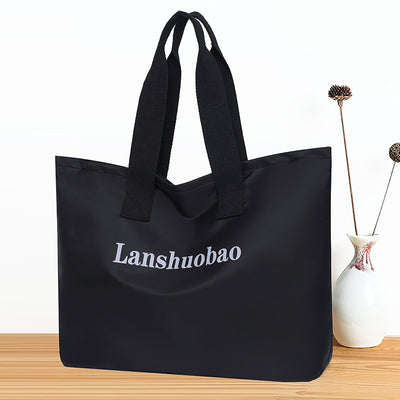 2025 new large capacity women's shoulder bag fashionable versatile handbag simple tote bag mom bag commuter bag