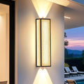 Outdoor waterproof wall lights for doors, up and down lighting, corridor, balcony, villa, wall washing, decorative ambient lighting