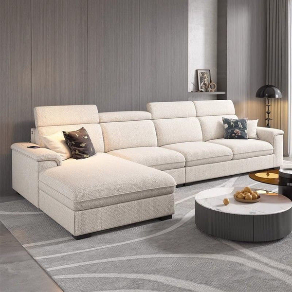 Nordic small apartment cotton and linen fabric sofa living room straight row simple modern new grab cloth removable and washable princess sofa