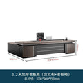 3.2m thickened boss table + chair