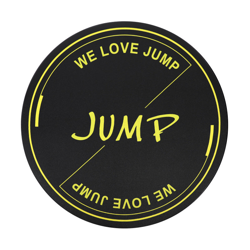 Non-slip high-density pvc jump rope exercise mat - silent home gym jumping mat, shock absorption, soundproofing, yoga - direct from the manufacturer