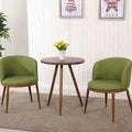 Scandinavian modern casual imitation solid wood negotiation table and chair combination small apartment balcony creative casual milk tea shop chair