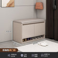 Shoe changing stool for home entrance door can sit shoe cabinet stool all-in-one small shoe rack accessible luxuryclassy sense entrance shoe stool