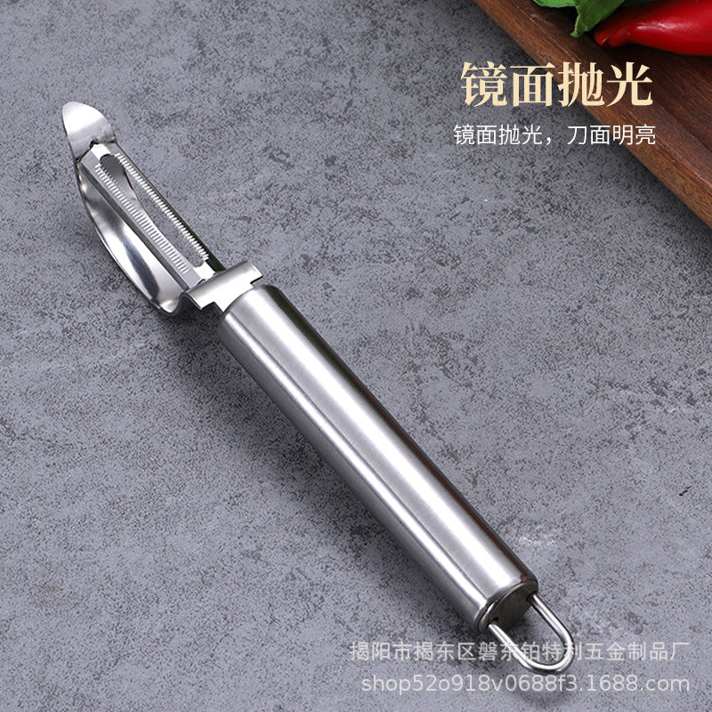 Factory direct thickened stainless steel fruit peeler - triangular bow-shaped vegetable peeler - kitchen gadget set for home use