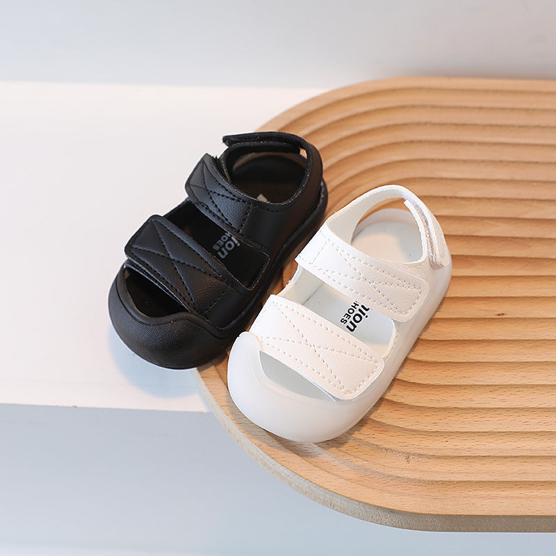 Baby sandals: new summer  collection - soft-soled prewalker shoes for infants, breathable and non-slip, korean style trendy footwear for boys and girls