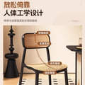 Household dining chairs, commercial dining tables and chairs, plastic rattan chairs, office chairs, antique rattan chairs, backrest chairs, breathable outdoor stools
