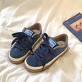 Vintage blue chunky sneakers for women - 2026 spring new arrival, trendy & versatile, unique design, athletic & casual footwear