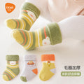 Babylon terry thickened fall and winter baby socks infant newborn socks knee socks cotton socks kids socks heattech