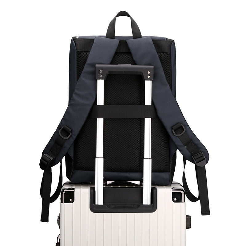 New Men's Casual Backpack Trend Large Capacity Backpack Business Commuter Computer Bag Fashion Casual Men's Bag School Bag