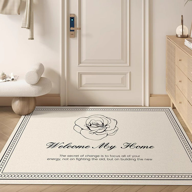 Entryway door mat: premium, customizable, low-maintenance, home-use, trendy, stain-resistant, thickened, non-slip doormat