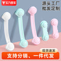 Wholesale double-lock child safety drawer locks - anti-pinch hand protection strips for baby safety - childproof door lock buckles & hook locks
