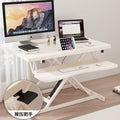 Standing desk adjustable height laptop monitor stand foldable computer table